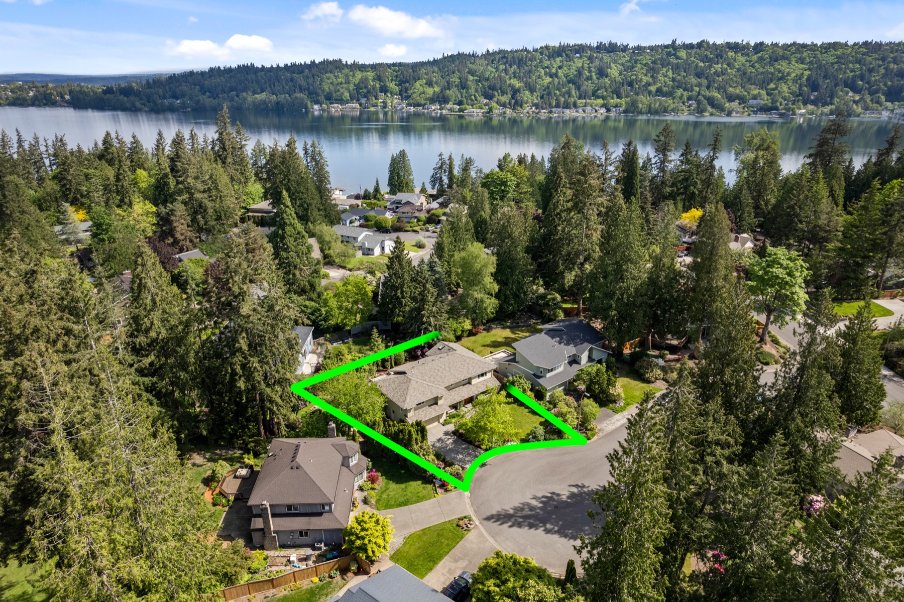 Drone listing photography