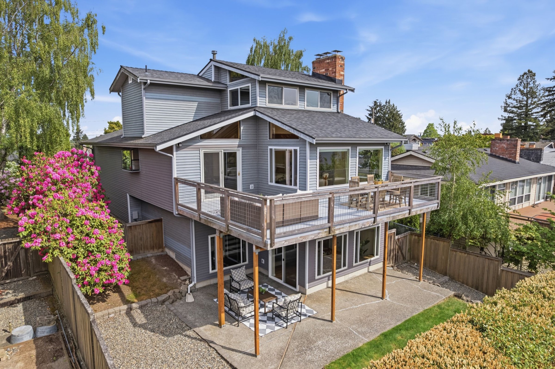 Seattle drone real estate photography by DePartee Photo Services