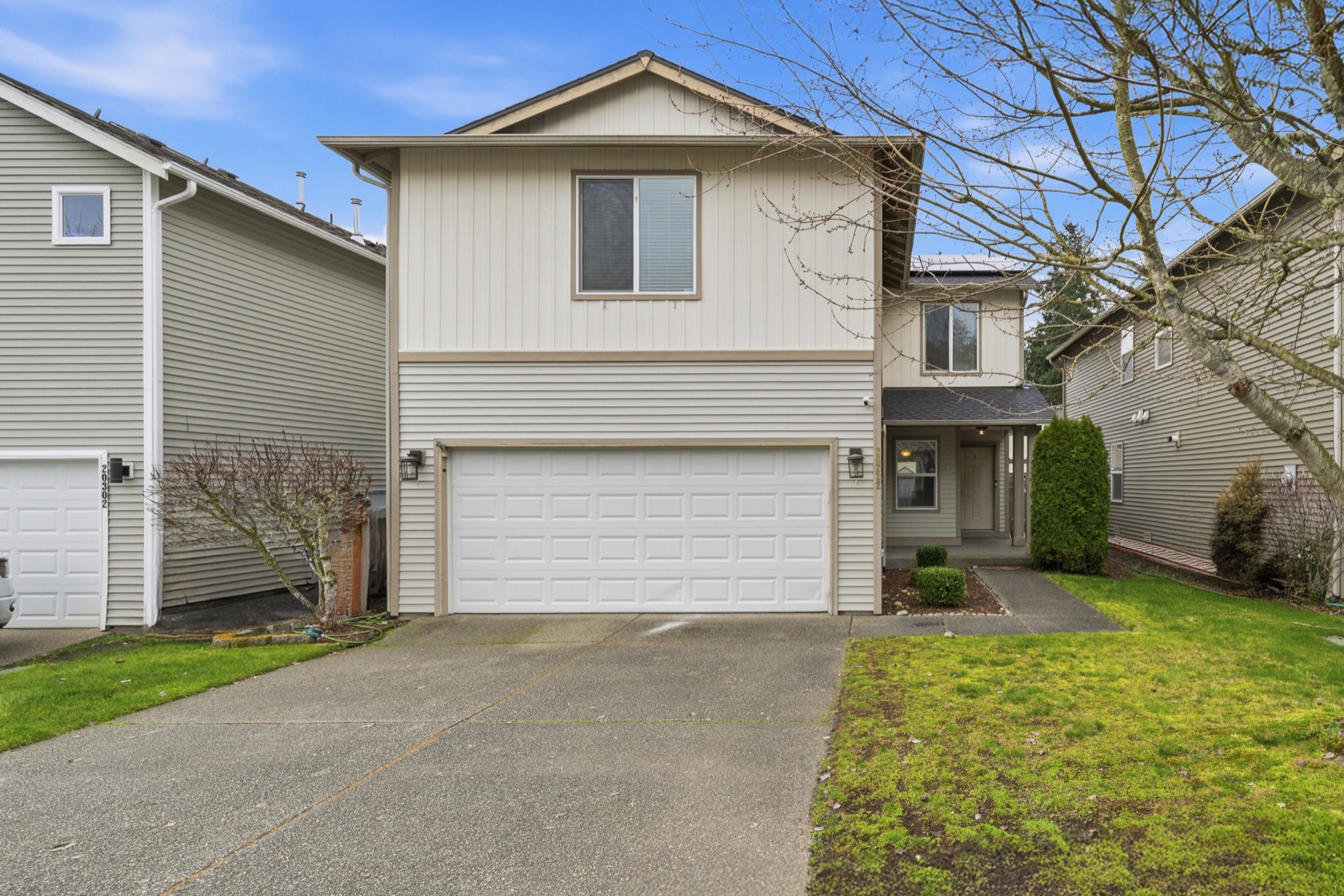 Front of house listing photography by DePartee Photo Services