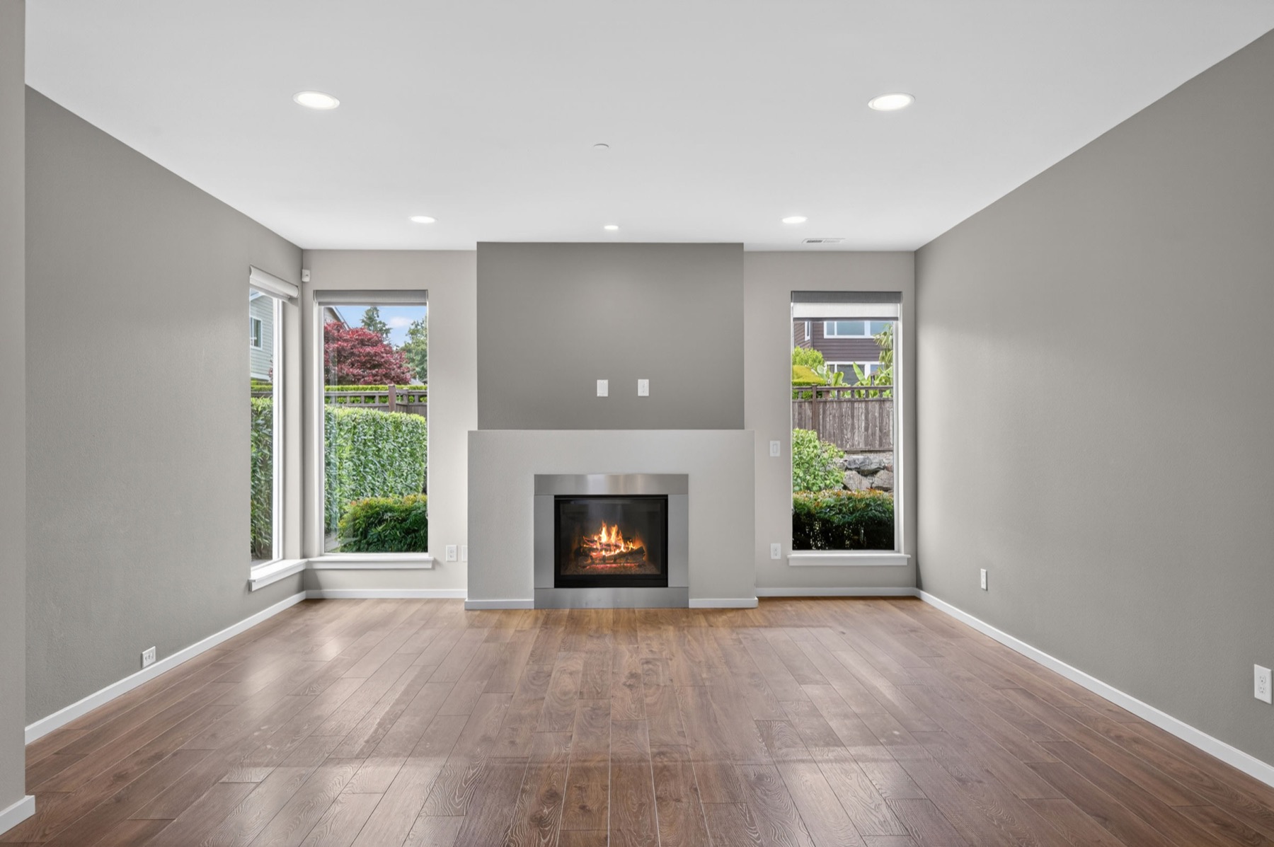 Unstaged room before virtual staging