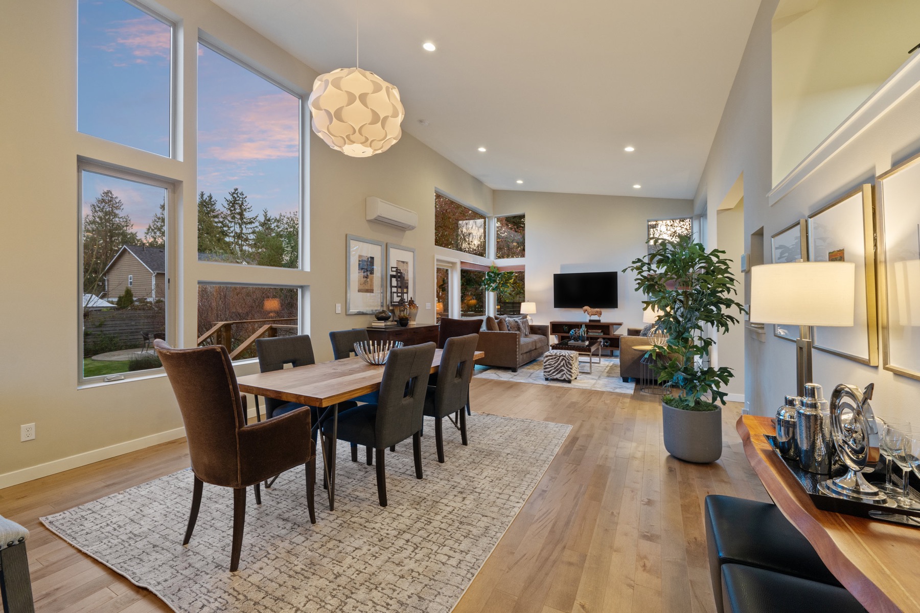 Twilight home exterior